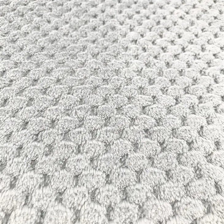 jacquard fleece blanket