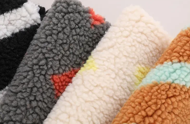 Leopard Print Fleece Knitting Sherpa Fabric Pricelist