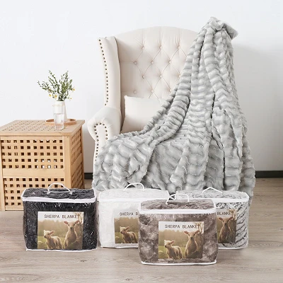 PV Faux Fur Blanket