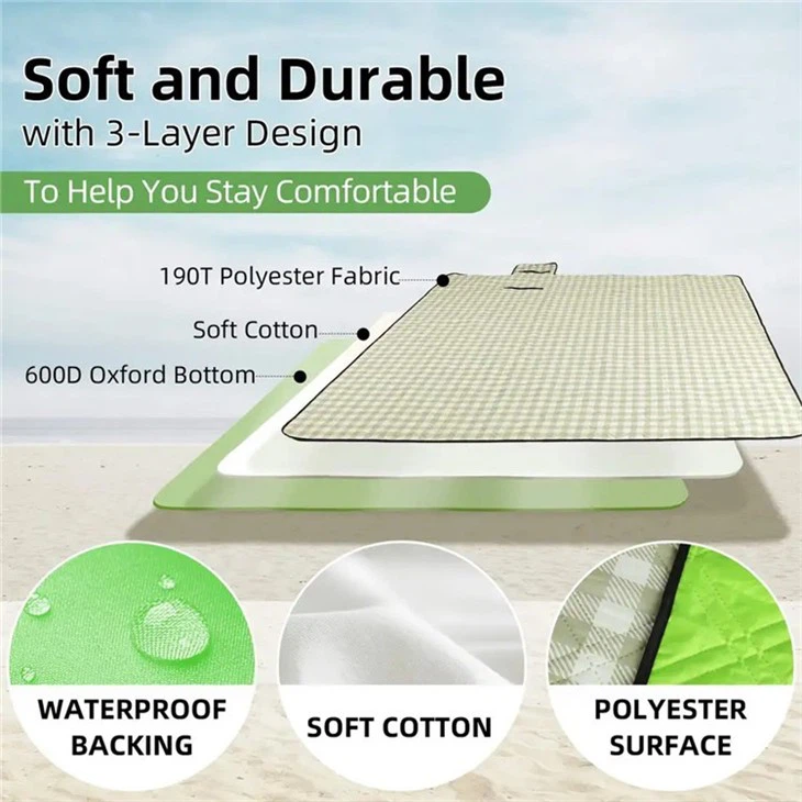 Waterproof Sand Proof Beach And Picnic Blanket price