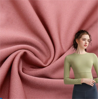 Sport kiyimlari uchun Yoga Sport Polyester Spandex mato